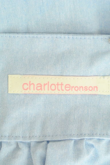 charlotte ronson（シャーロットロンソン）の古着「ウエストリボンダンガリーミニスカート（ミニスカート）」大画像６へ