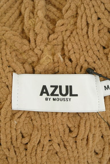 AZUL by moussy（アズールバイマウジー）の古着「ゆるもちケーブル編みニット（セーター）」大画像６へ