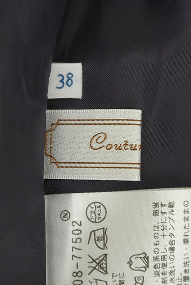 Couture Brooch（クチュールブローチ）の古着「スエード調タック膝丈スカート（スカート）」大画像６へ