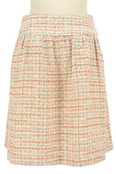 Couture Brooch（クチュールブローチ）の古着「膝丈ラメツイードフレアスカート（スカート）」大画像２へ