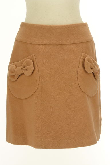 Couture Brooch（クチュールブローチ）の古着「リボンポケット起毛ミニスカート（ミニスカート）」大画像１へ