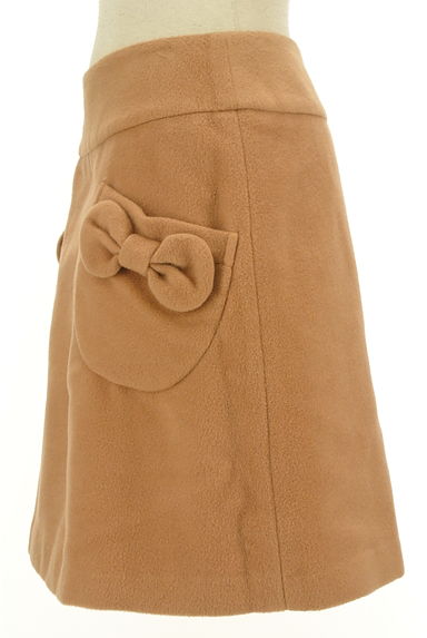 Couture Brooch（クチュールブローチ）の古着「リボンポケット起毛ミニスカート（ミニスカート）」大画像３へ