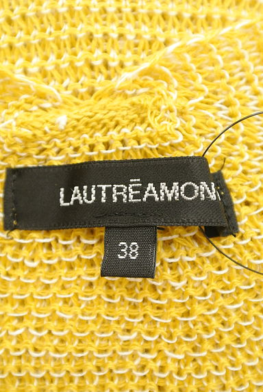 LAUTREAMONT（ロートレアモン）の古着「ミドル丈ドルマン七分袖ローゲージニット（ニット）」大画像６へ