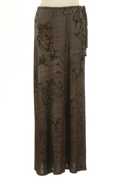 ITALIYA（伊太利屋）の古着「野性的なシャイニーロングスカート（ロングスカート・マキシスカート）」大画像１へ