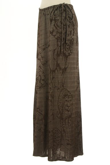 ITALIYA（伊太利屋）の古着「野性的なシャイニーロングスカート（ロングスカート・マキシスカート）」大画像３へ