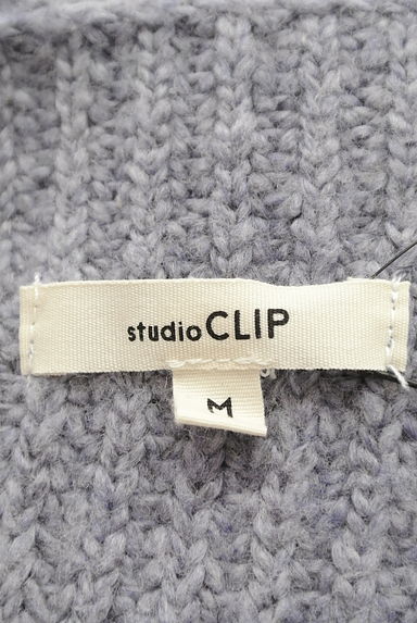 studio CLIP（スタディオクリップ）の古着「ボートネックワイドリブニット（セーター）」大画像６へ