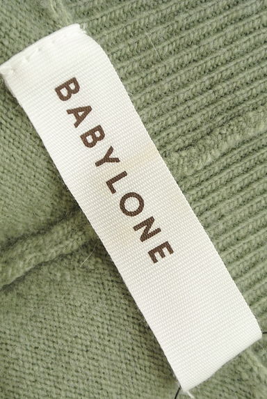BABYLONE（バビロン）の古着「ハイネックハイゲージワイドニット（セーター）」大画像６へ