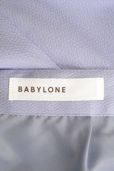 BABYLONE（バビロン）の古着「艶ツイルロングラップ風スカート（ロングスカート・マキシスカート）」大画像６へ