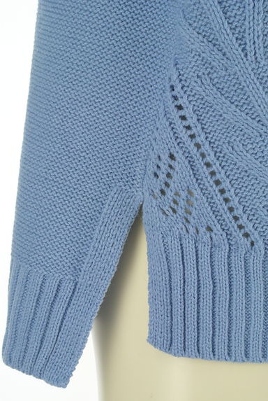 SM2（サマンサモスモス）の古着「斜めケーブルデザインセーター（セーター）」大画像５へ