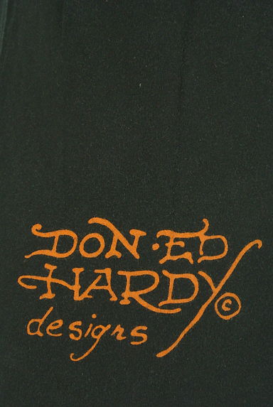 ED HARDY（エドハーディ）の古着「花柄スカルプリントＴシャツ（Ｔシャツ）」大画像５へ