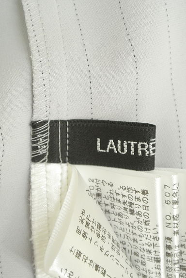 LAUTREAMONT（ロートレアモン）の古着「裾タックストライプ柄カットソー（カットソー・プルオーバー）」大画像６へ