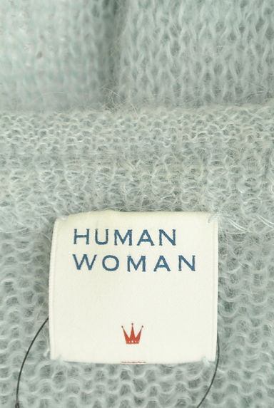 HUMAN WOMAN（ヒューマンウーマン）の古着「ふわふわモヘヤのシアーカーディガン（カーディガン・ボレロ）」大画像６へ