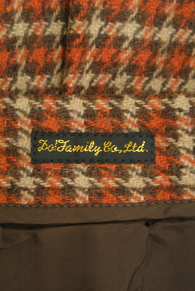 DO!FAMILY（ドゥファミリー）の古着「膝丈チェック柄サイドベルト巻きスカート（スカート）」大画像６へ