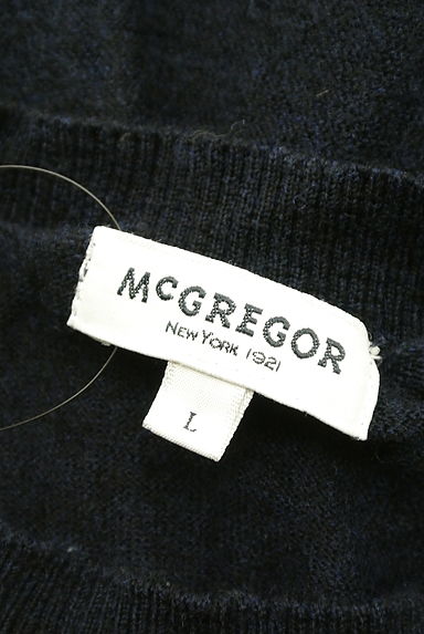 McGREGOR（マックレガー）の古着「編地切替七分袖ハイゲージニット（セーター）」大画像６へ