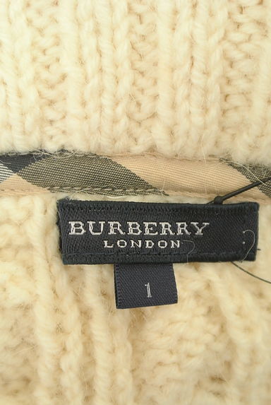BURBERRY（バーバリー）の古着「ケーブル編みショート丈七分袖カーディガン（カーディガン・ボレロ）」大画像６へ