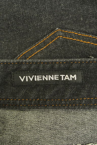 VIVIENNE TAM（ヴィヴィアンタム）の古着「龍プリント膝上タイトデニムスカート（スカート）」大画像６へ