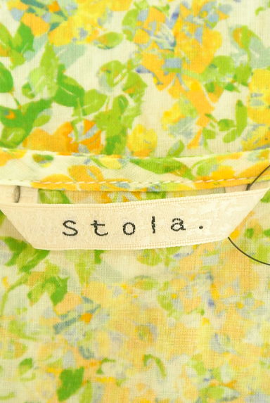 Stola.（ストラ）の古着「明るい小花柄のコットンセットアップ（セットアップ（ジャケット＋スカート））」大画像６へ