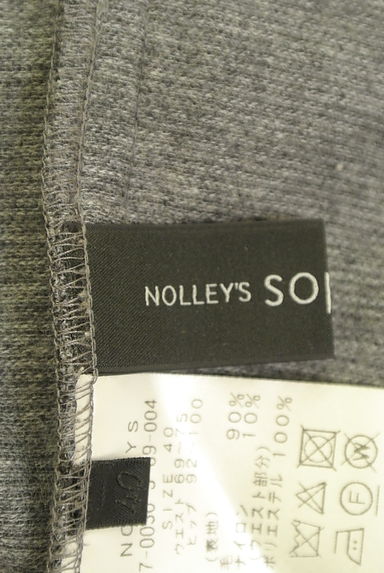 NOLLEY'S sophi（ノーリーズソフィ）の古着「ウエスト配色ウールテーパードパンツ（パンツ）」大画像６へ