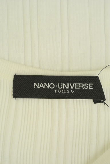 nano・universe（ナノユニバース）の古着「クルーネックリブＴシャツ（Ｔシャツ）」大画像６へ