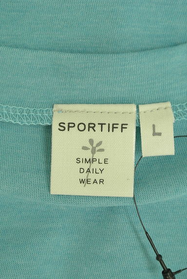 sportiff（スポーティフ）の古着「ラメブランドロゴ入りVネックTシャツ（Ｔシャツ）」大画像６へ