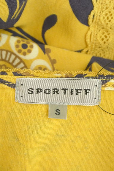 sportiff（スポーティフ）の古着「ボタニカル柄ドロストチュニック（ワンピース・チュニック）」大画像６へ