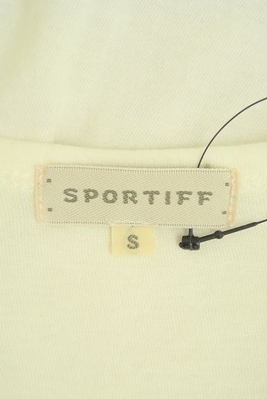 sportiff（スポーティフ）の古着「ロング丈ロゴプリントUネックラグランカットソー（Ｔシャツ）」大画像６へ