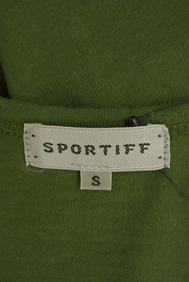 sportiff（スポーティフ）の古着「ラグランスリーブUネックロゴカットソー（Ｔシャツ）」大画像６へ