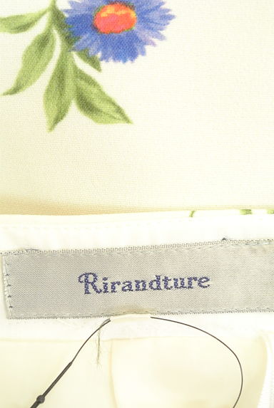 Rirandture（リランドチュール）の古着「花柄膝丈タックフレアスカート（スカート）」大画像６へ