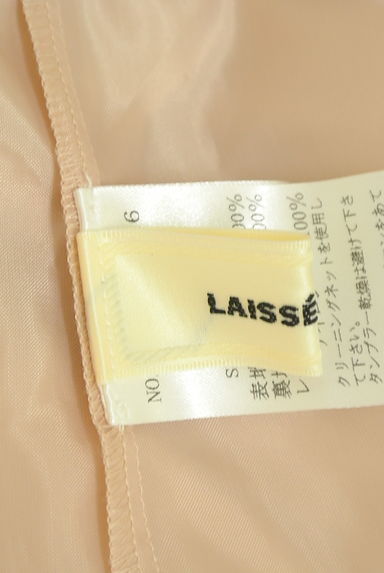 LAISSE PASSE（レッセパッセ）の古着「レース＆フリル袖装飾シフォンカットソー（カットソー・プルオーバー）」大画像６へ