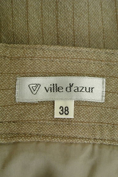 Ville dazur（ビルダジュール）の古着「ストライプ柄ウールパンツ（パンツ）」大画像６へ