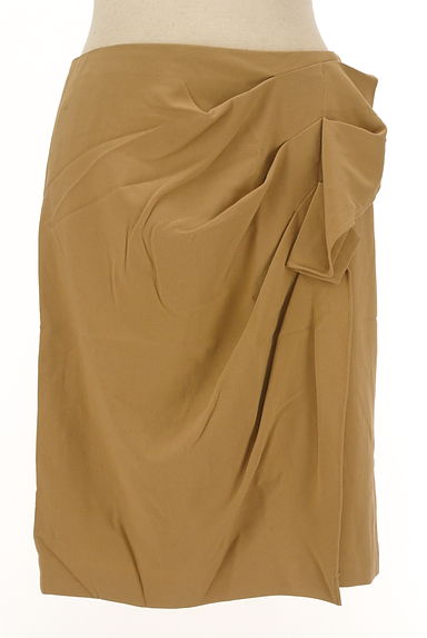 UNTITLED（アンタイトル）の古着「ラッフルタックミニタイトスカート（ミニスカート）」大画像１へ