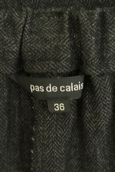 Pas de calais（パドカレ）の古着「股上タックドレープウールパンツ（パンツ）」大画像６へ
