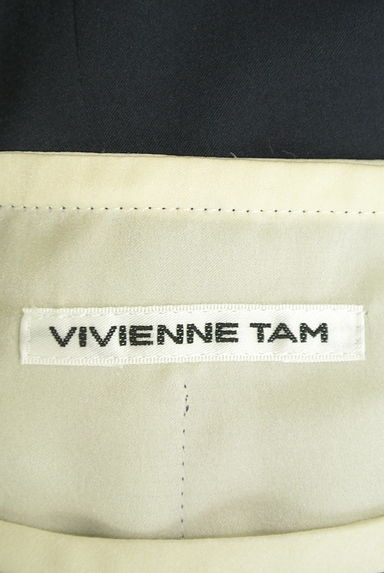 VIVIENNE TAM（ヴィヴィアンタム）の古着「サテンチャイナ膝丈ワンピース（ワンピース・チュニック）」大画像６へ