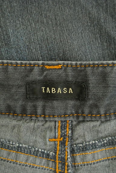 TABASA（タバサ）の古着「大人ダメージストレートデニムパンツ（デニムパンツ）」大画像６へ