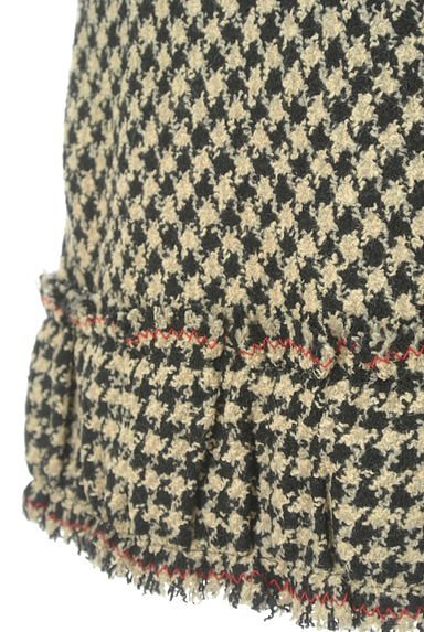 TABASA（タバサ）の古着「千鳥格子柄ロングウールスカート（ロングスカート・マキシスカート）」大画像５へ