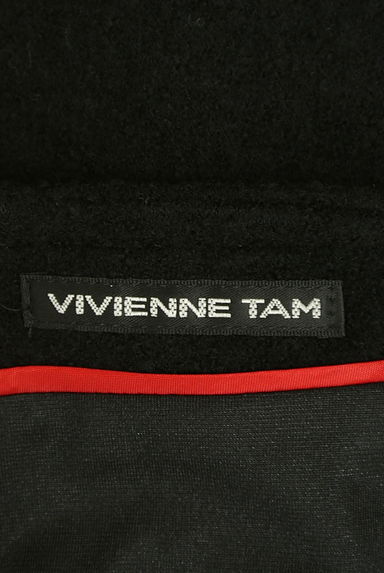 VIVIENNE TAM（ヴィヴィアンタム）の古着「もみの木ラメ刺繍ひざ丈ウールワンピース（ワンピース・チュニック）」大画像６へ