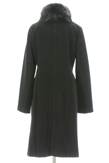 VIVIENNE TAM（ヴィヴィアンタム）の古着「チャイナボタンのファー襟ロングコート（コート）」大画像２へ