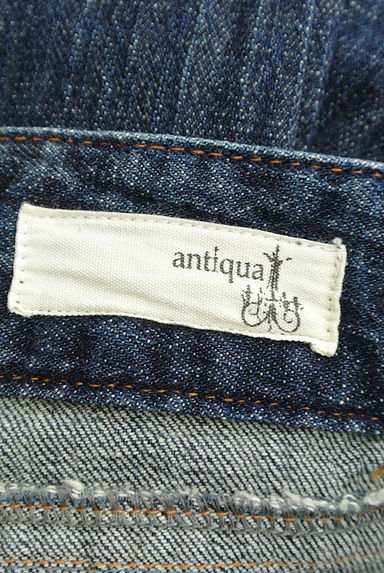 antiqua（アンティカ）の古着「美脚スリムテーパードデニムパンツ（デニムパンツ）」大画像６へ