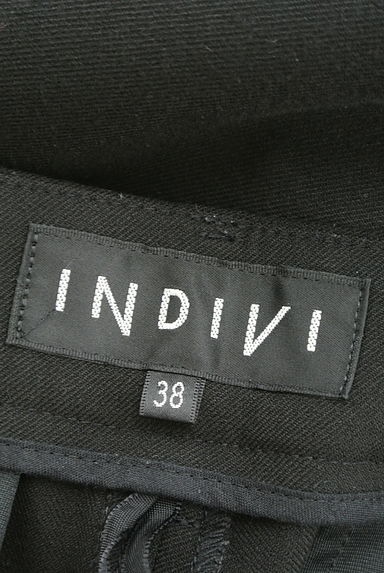 INDIVI（インディヴィ）の古着「センタープレスストレッチテーパードパンツ（パンツ）」大画像６へ