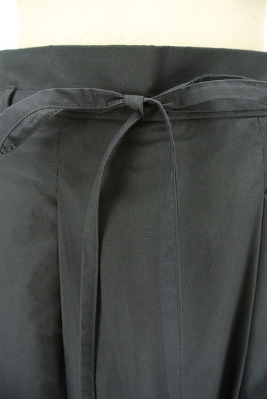 SLOBE IENA（スローブイエナ）の古着「ウエストリボンロングタックフレアスカート（ロングスカート・マキシスカート）」大画像４へ