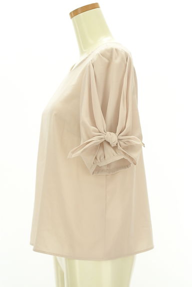 Couture Brooch（クチュールブローチ）の古着「ふんわりリボン袖シフォンカットソー（カットソー・プルオーバー）」大画像３へ