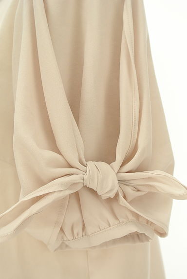 Couture Brooch（クチュールブローチ）の古着「ふんわりリボン袖シフォンカットソー（カットソー・プルオーバー）」大画像５へ