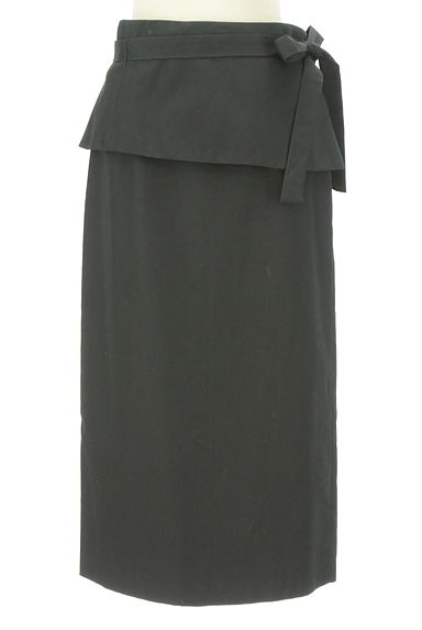 Couture Brooch（クチュールブローチ）の古着「ペプラムベルト付きミモレ丈タイトスカート（ロングスカート・マキシスカート）」大画像１へ