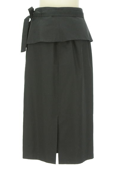 Couture Brooch（クチュールブローチ）の古着「ペプラムベルト付きミモレ丈タイトスカート（ロングスカート・マキシスカート）」大画像２へ