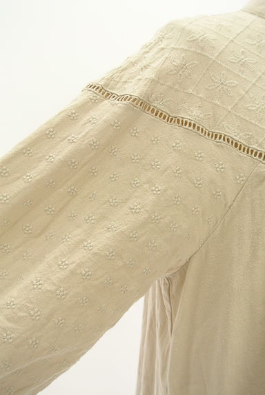 SM2（サマンサモスモス）の古着「刺繍＆はしごレースロングワンピース（ワンピース・チュニック）」大画像５へ