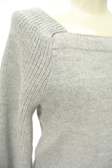 EMODA（エモダ）の古着「スクエアネックボリューム袖ニット（セーター）」大画像４へ