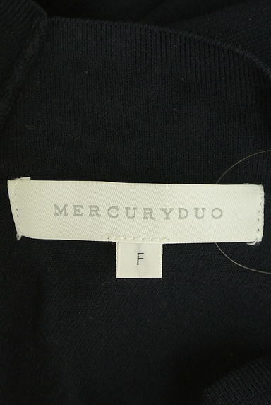 MERCURYDUO（マーキュリーデュオ）の古着「ドロップショルダーハイゲージVネックニット（ニット）」大画像６へ