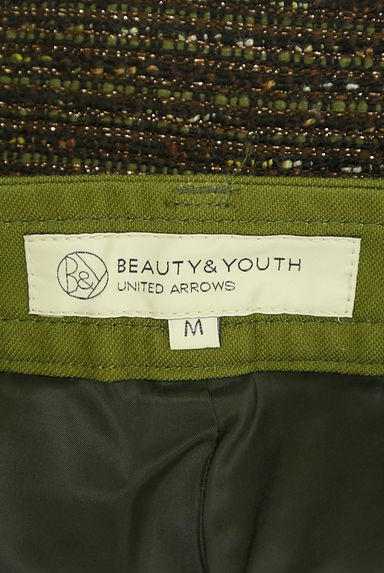 BEAUTY&YOUTH（ビューティ＆ユース）の古着「ラメツイード切り替えショートパンツ（ショートパンツ・ハーフパンツ）」大画像６へ