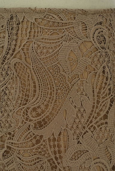 MERCURYDUO（マーキュリーデュオ）の古着「刺繍レーススリットロングタイトスカート（ロングスカート・マキシスカート）」大画像４へ