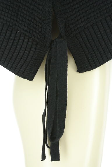 Couture Brooch（クチュールブローチ）の古着「サイドリボンフレンチスリーブニットベスト（ニット）」大画像５へ